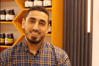 Our interviews have to have drama. With Ali Al-Naqeeb.. one the biggest traders of Honey in Jordan.