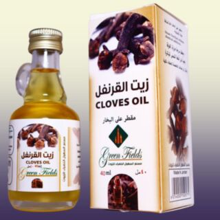 Ready-to-use clove oil with product packaging