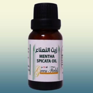 Mint pure essential oil bottle by Green Fields