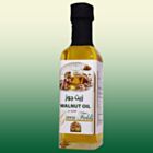 Green fields cold pressed walnut oil bottle