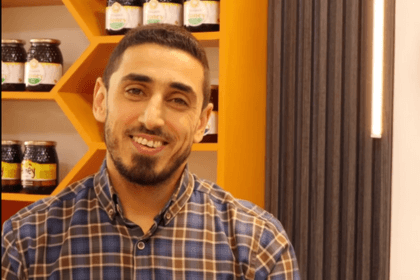 Our interviews have to have drama. With Ali Al-Naqeeb.. one the biggest traders of Honey in Jordan.